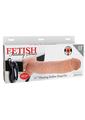Fetish Fantasy Series Vibrating Hollow Strap-On Dildo and Harness with Remote Control