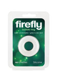 Firefly Bubble Ring Glow In The Dark Cock Ring - Glow In The Dark/White - Small