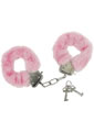 Frisky Caught In Candy Pink Furry Cuffs