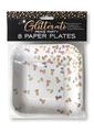 Glitterati Penis Party Paper Plates - 8 Pack