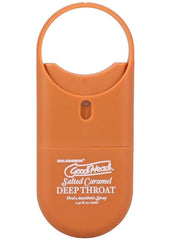 Goodhead Deep Throat To-Go Oral Anesthetic Spray .30oz - Salted Caramel