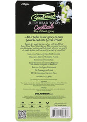 Goodhead Juicy Head Cocktails Dry Mouth Spray To-Go Mojito