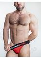 Hunker Comfy Pouch Slider-Strap Jock - Red Hot