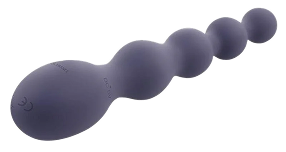 ME YOU US Heavy Metal Anal Beads - Metal/Silver