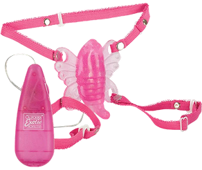 Strap U Power Player 28x Vibrating Silicone Rechargeable Dildo 6.5in with Remote Control - Pink