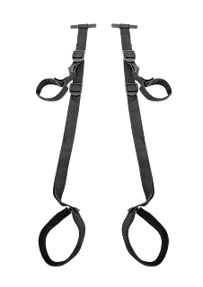 Master Series Throne Adjustable Sex Sling with Stand - Black