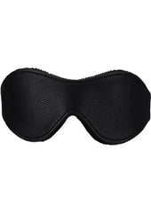 In A Bag Vegan Leather Blindfold - Black