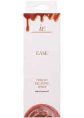 Intimate Enhancements Ease Throat Relaxing Spray 2oz - Salted Caramel