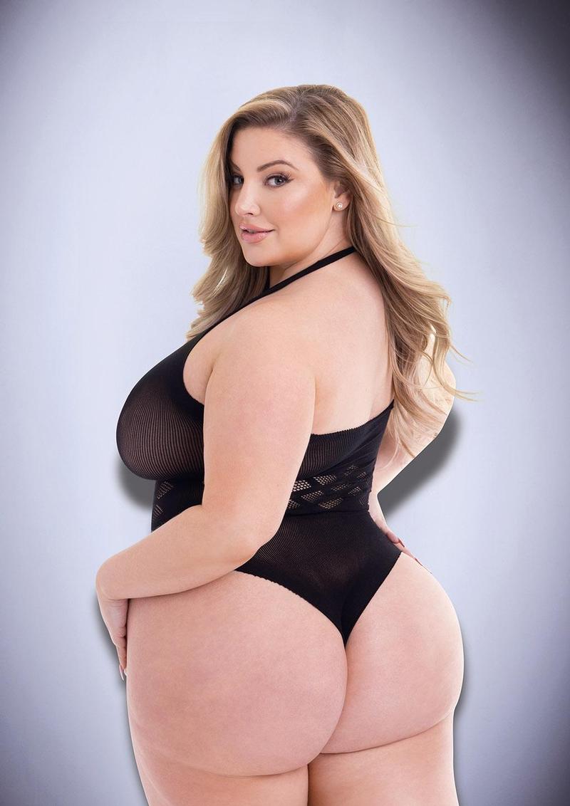 Jacquard Bodysuit - Black - Queen