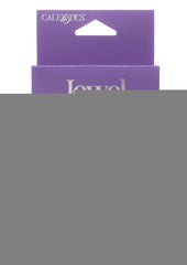 Jewel Black Diamond Heart Anal Plug - Black - Large