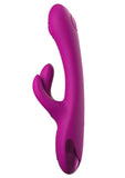 Jimmyjane Touch Me Pro Rechargeable Rabbit Vibrator - Magenta/Red