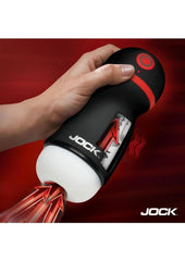 Jock Ultra Suck Sucking and Vibrating Rechargeable Masturbator