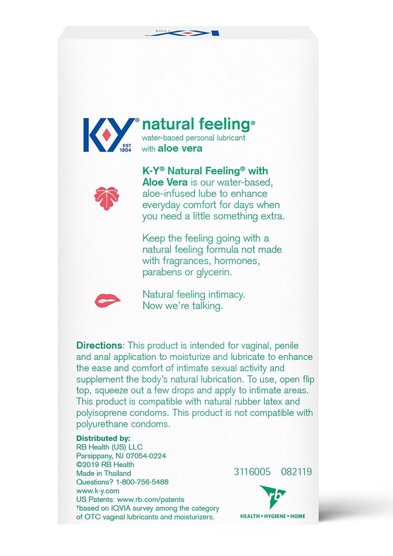 K-Y Natural Feeling W Aloe