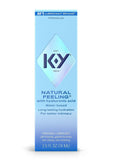 K-Y Natural Feeling W/ Hyaluronic - 2.5oz