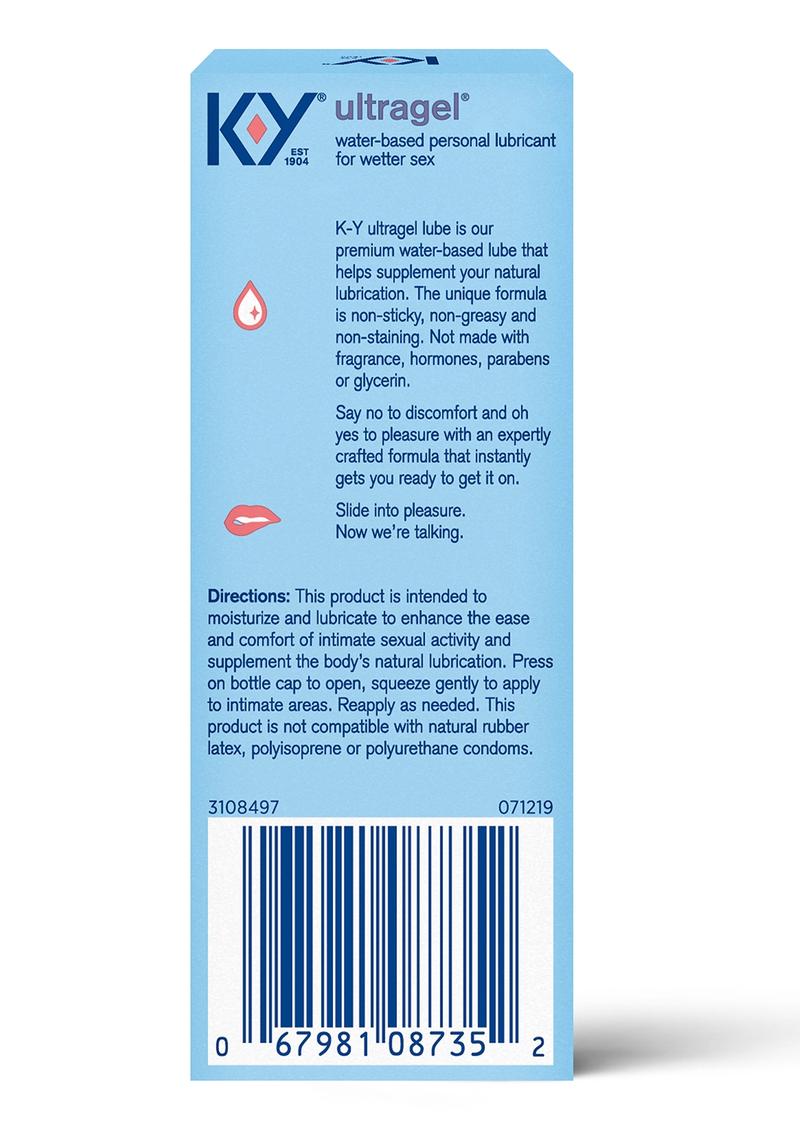 K-Y Ultragel Personal Lube - 1.5 Oz