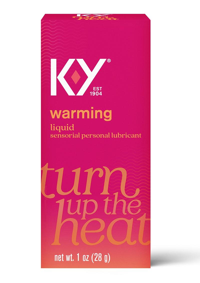 K-Y Warming Liquid Lubricant - 1 Oz