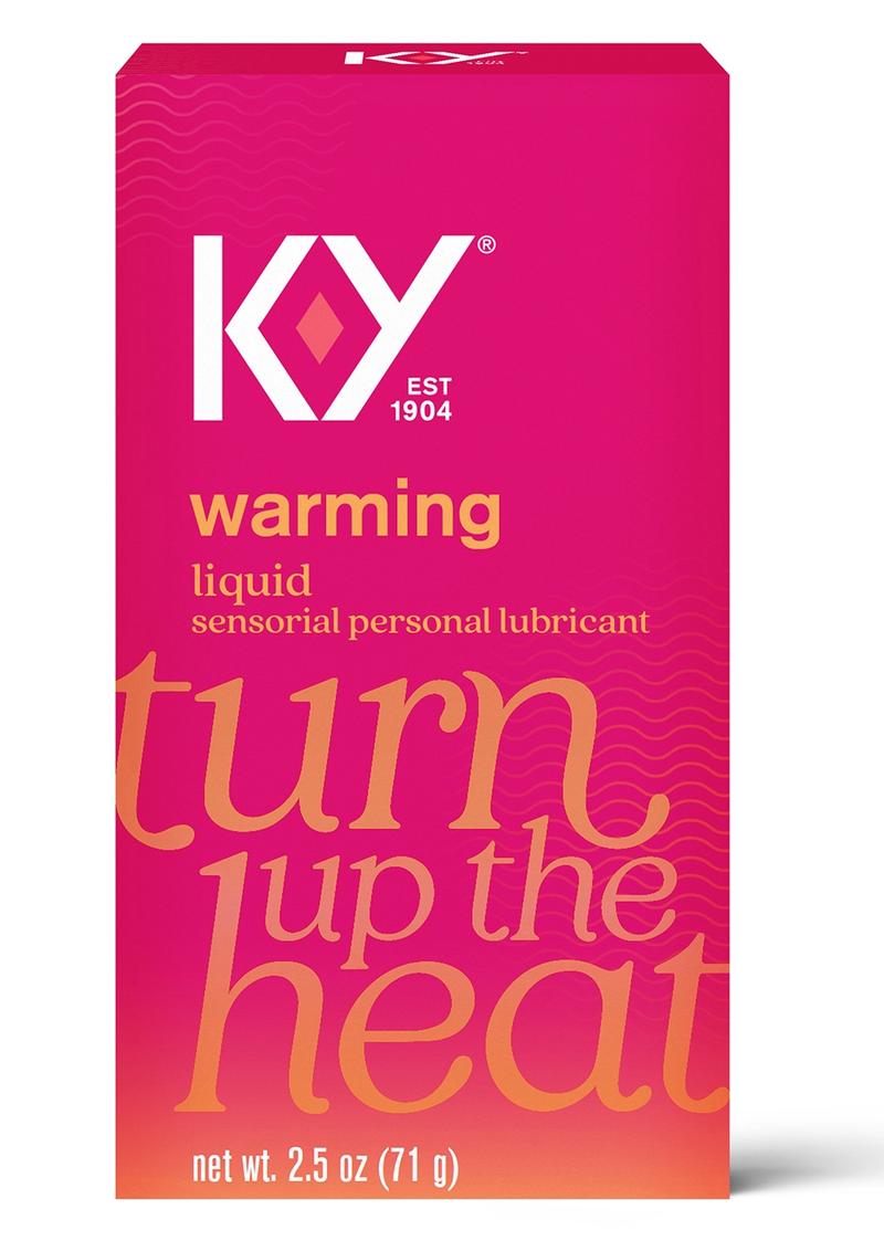 K-Y Warming Liquid Lubricant - 2.5 Oz