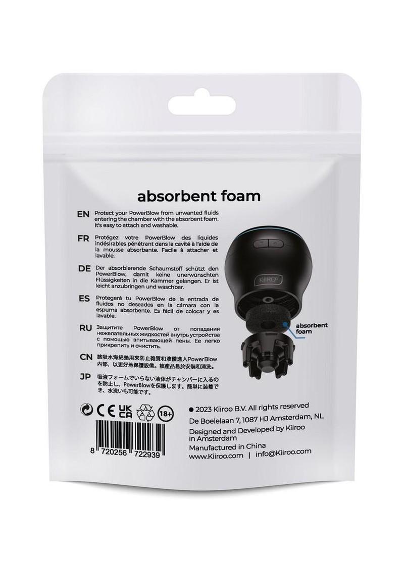 Kiiroo Powerblow Absorbent Foam - 5 Pack