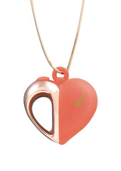 Lapdance Heart Pendant Wearable Necklace Vibrator