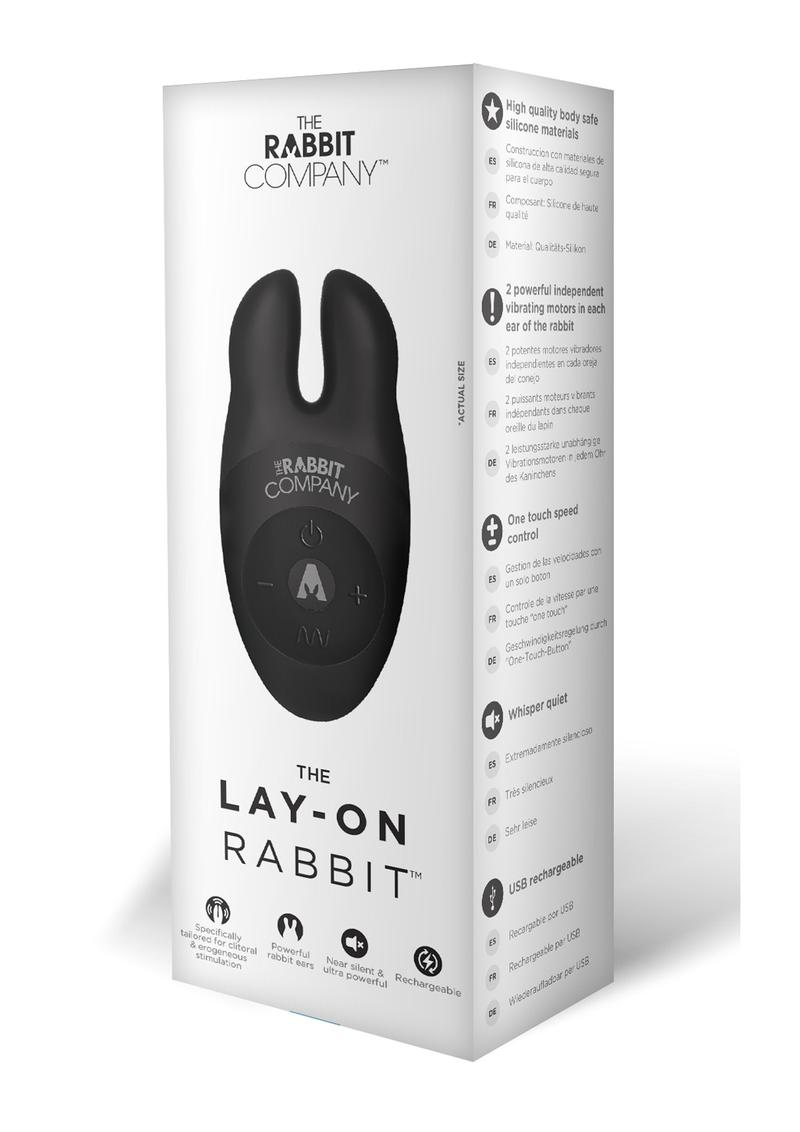 Lay-On Rabbit - Black