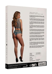 Le Desir Duo Net Key Hole Bra