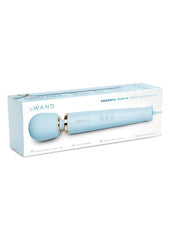 Le Wand Plugin Vibrating Massager - Sky Blue