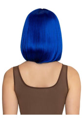 Leg Avenue Angled Bob Wig - Blue