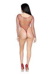Leg Avenue High-Cut Industrial Net Bodysuit