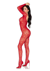 Leg Avenue Lace Lingerie Jumpsuit - Os