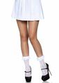 Let Avenue Lace Ruffle Butterfly Net Anklets