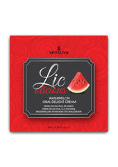 Lic-O-Licious Throat Coating Oral Delight Cream Watermelon 6ml Packet