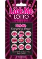 Lick Me Lotto Scratch Off Tickets - 12 Per Pack