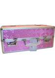 Lockable Vibrator Case - Pink - Large