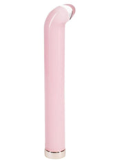 Loveline Aurora 10 Function Rechargeable Glass G-Spot Vibrator - Pink - 6.3in