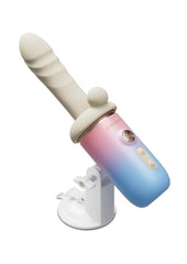 Lovense Spinel Massage Gun Dildo Thrusting Attachment and Heating Component - Pink/White