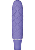 Luxe Cozi Silicone Mini Vibrator - Periwinkle/Purple
