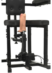 Master Series Bondage Chair with Sex Machine