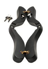 Master Series E-Stim Wooden Humbler - Black