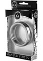 Master Series Echo Stainless Steel Triple Cockring