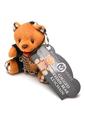 Master Series Gagged Teddy Bear Keychain