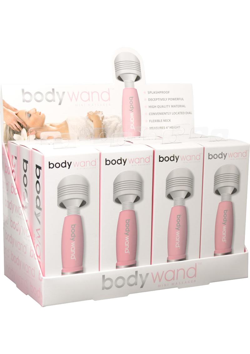 Mini Pink Bodywand - Pink - 12 Pc/Display