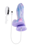 Mythical Rechargeable Silicone Vibrating Dildo with Remote