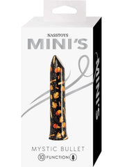 Nasstoys Mini's Mystic Rechargeable Bullet - Black/Gold