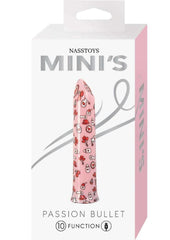 Nasstoys Mini's Passion Rechargeable Bullet - Multicolor/Pink