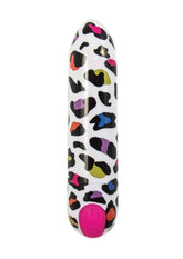 Nasstoys Mini's Spotted Rechargeable Bullet - Multicolor/White