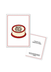 Naughty Greeting Card Best Dick Ever