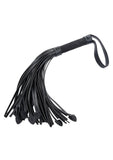 Nocturnal Collection Heart Throb Flogger - Black