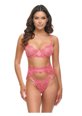 Oh LA LA Cheri Alicia - Pink - XLarge - 3 Pc/Set