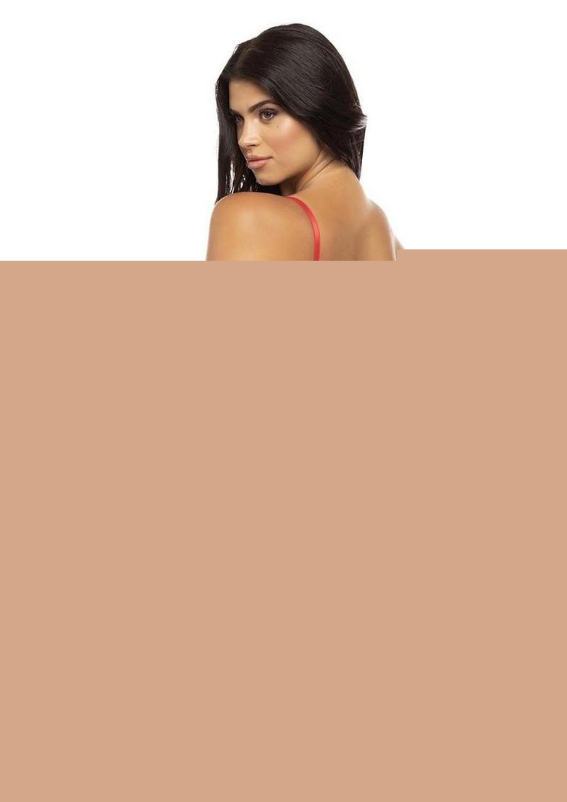 Oh LA LA Cheri Elayne Teddy - Red - Large/XLarge