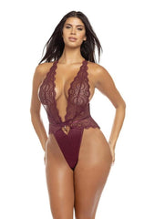 Oh LA LA Cheri Sadie Teddy - Red - Medium